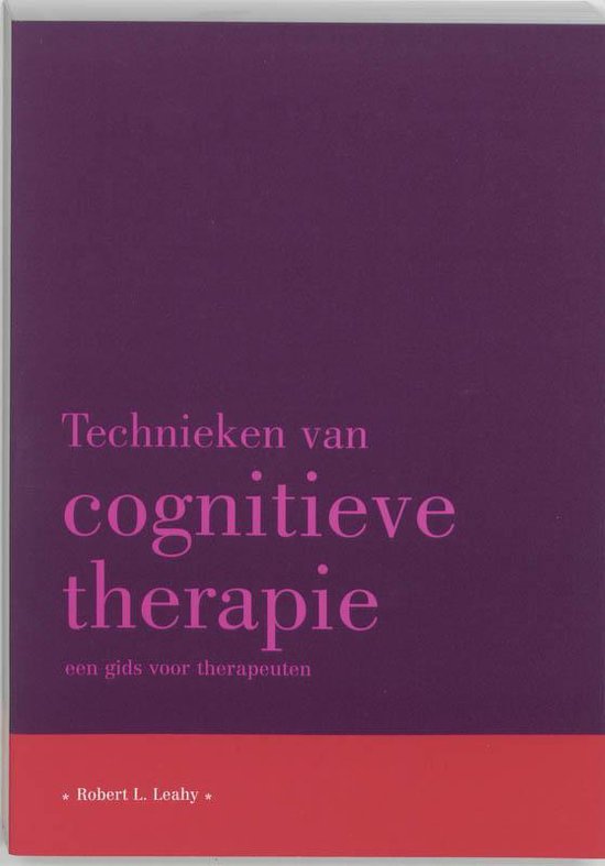 technieken van cognitieve therapie